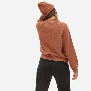 Everlane Stroopwafel Turtleneck in ReCashmere